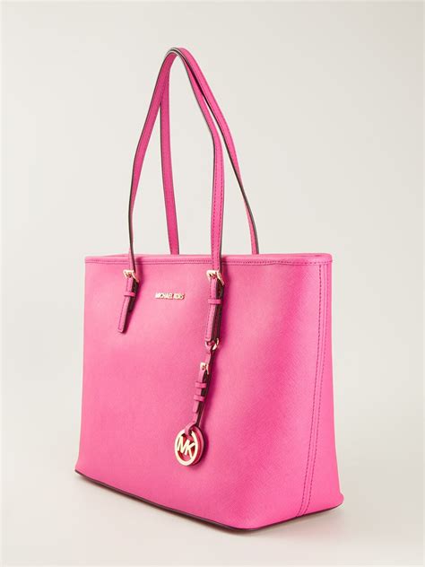 michael kors pink tasche|michael kors tragetasche.